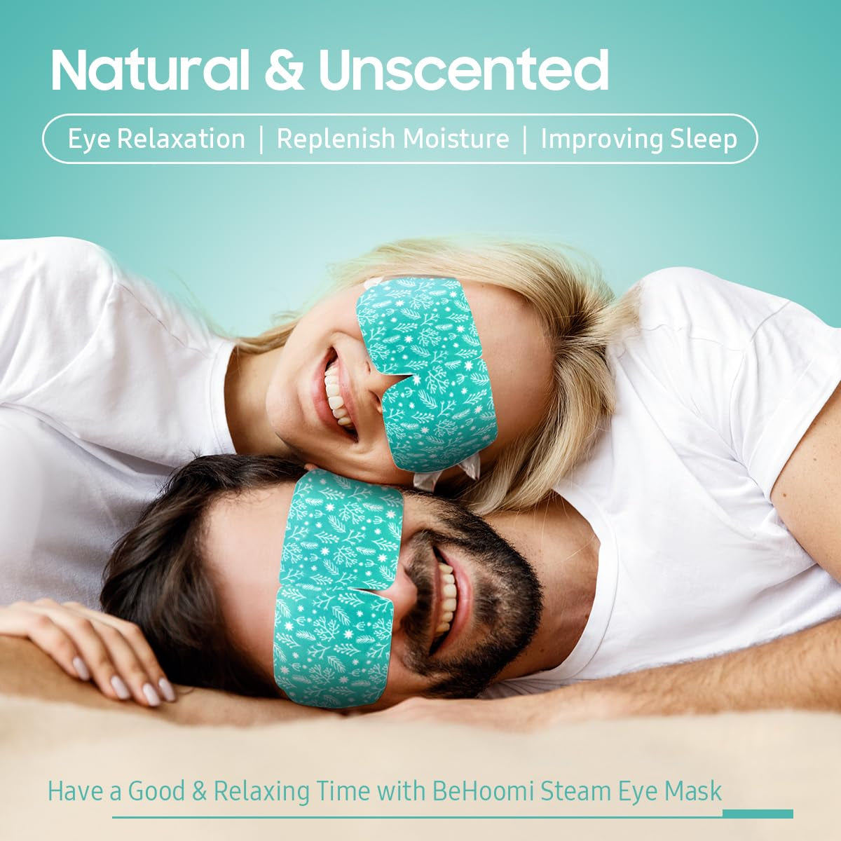 Steam Eye Mask, 30 Packs Heated Eye Mask, Self Heating Disposable SPA Warm Compress for Eyes （Lavender & Unscented & Tea Tree）